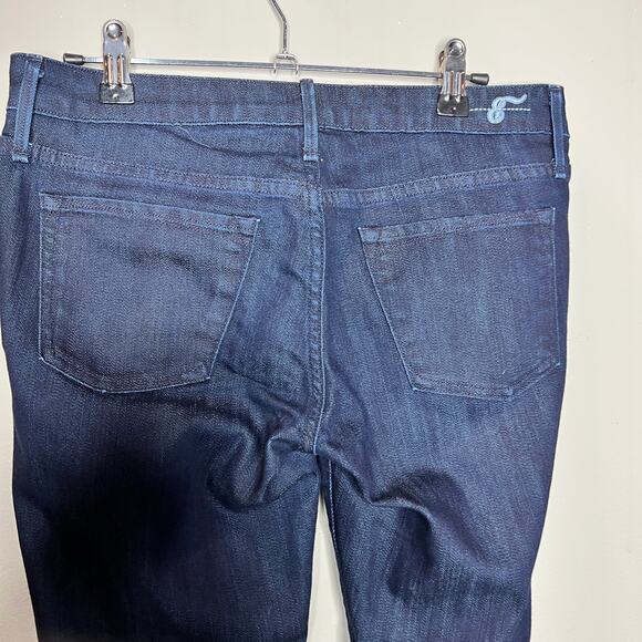 Earnest Sewn Dash Wash Low Rise Harlan Cigarette Leg Denim Jeans Size 28 - Picture 5 of 7